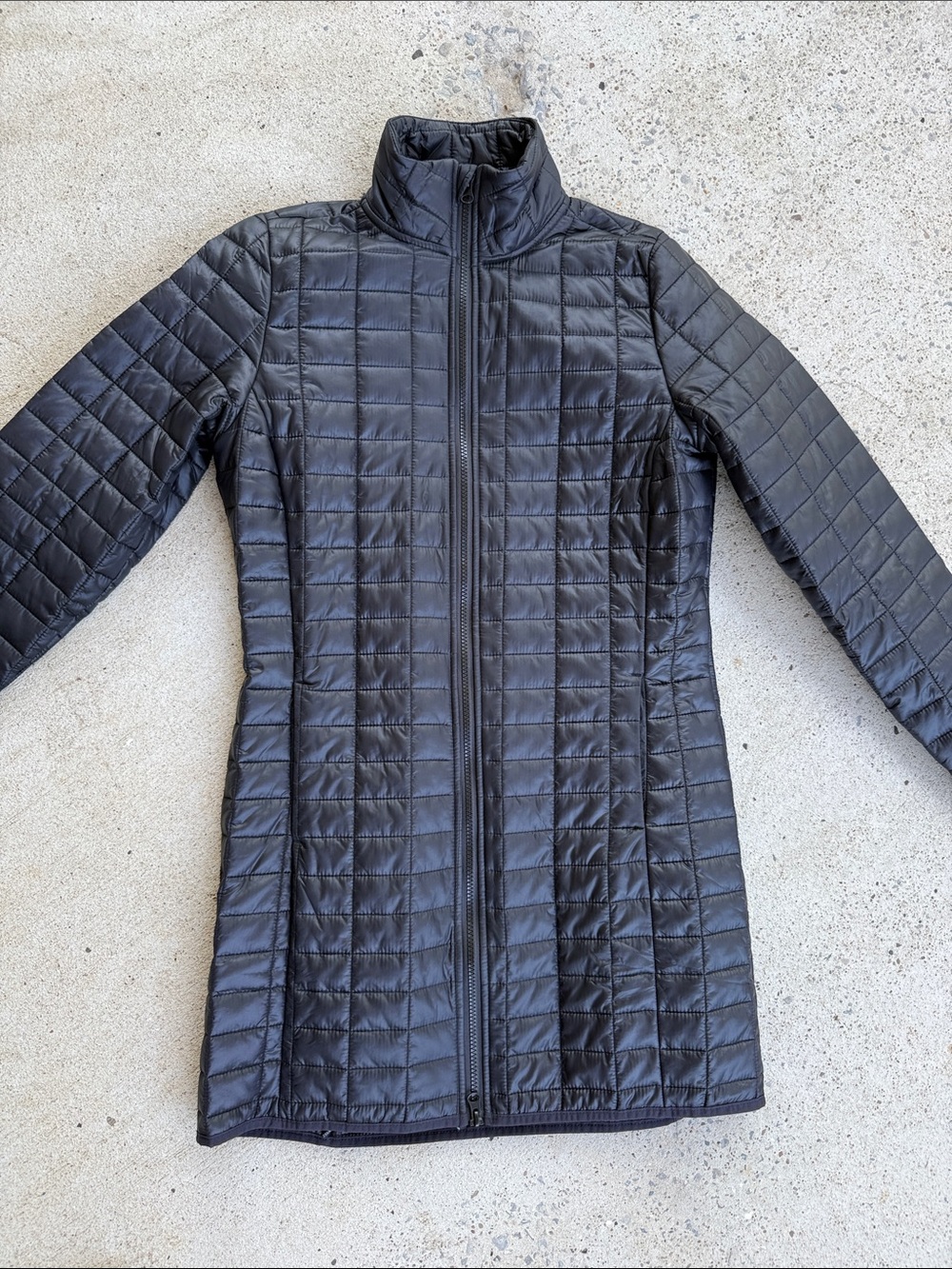Avia Quilted Tunic Jacket W Grid-Shaped Stitching Black Size Small - Picture 4 of 12